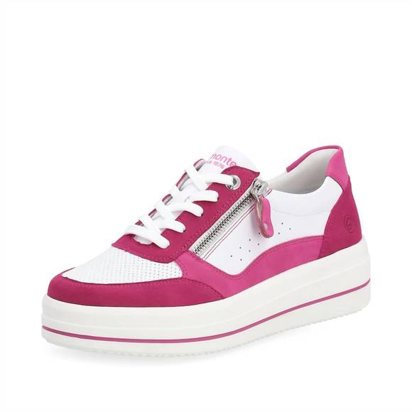 Remonte | Shoes | New Remonte Womens Kendra Sneakers In Fuchsiawhite ...